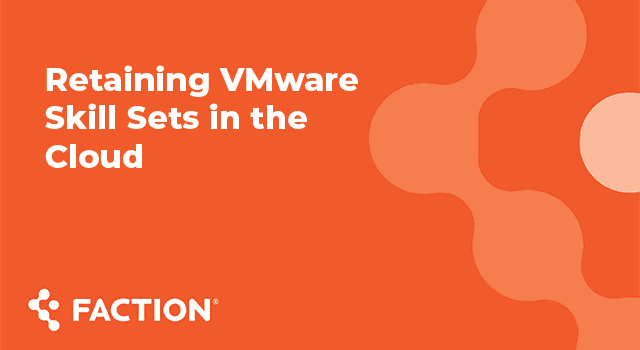 Webinar - Retain VMware skills in the cloud